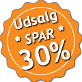 Udsalg Spar 30% p&aring; K&oslash;kkener og bad!!!